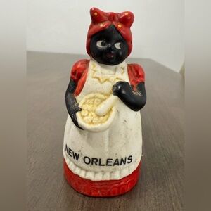 Vintage New Orleans souvenir of an Aunt Jemima toothpick holder